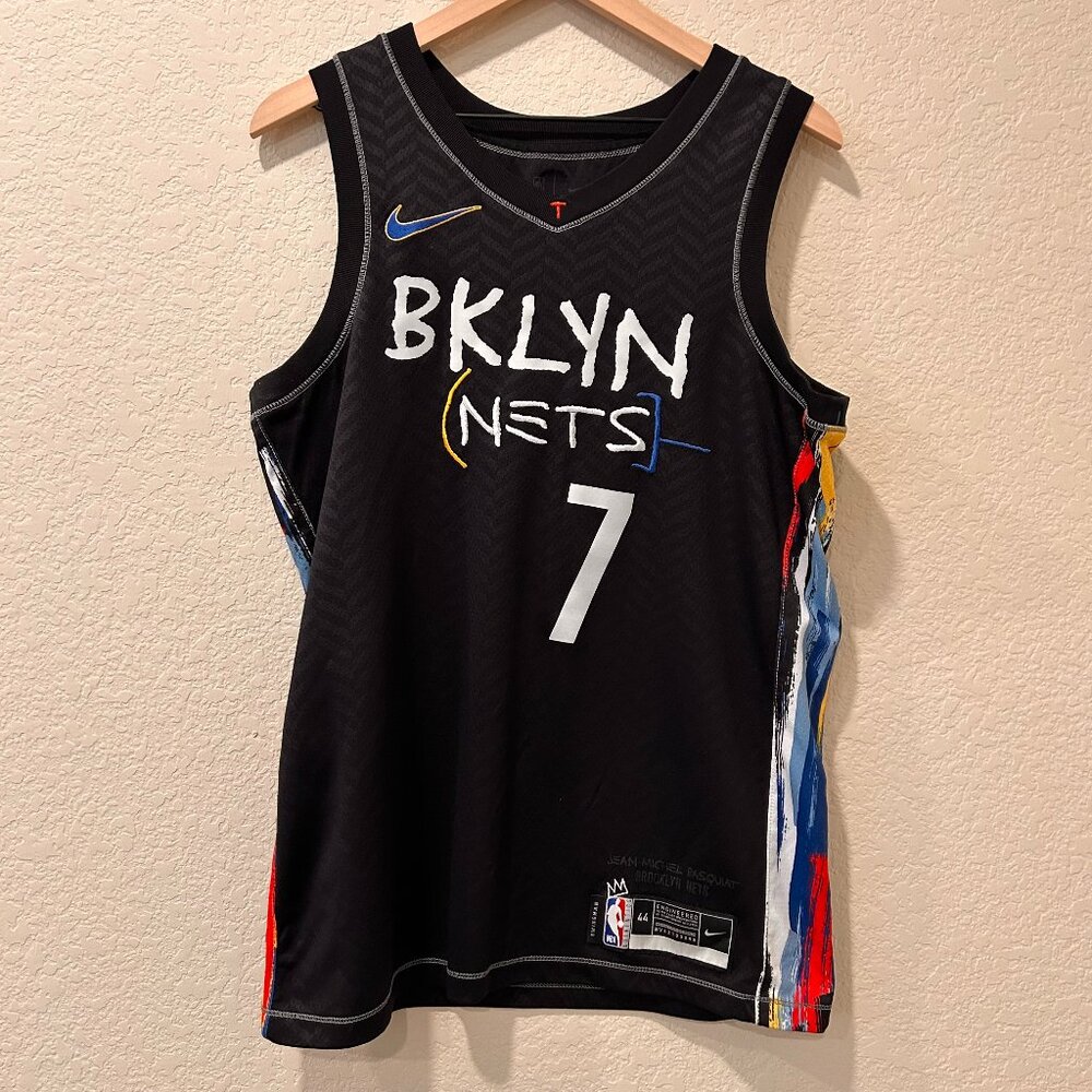 Nike NBA Brooklyn Nets Kevin Durant City Edition Swingman Jersey No 7 Size M 44